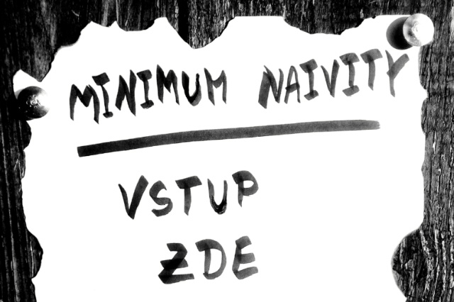 plakát Minimum Naivity